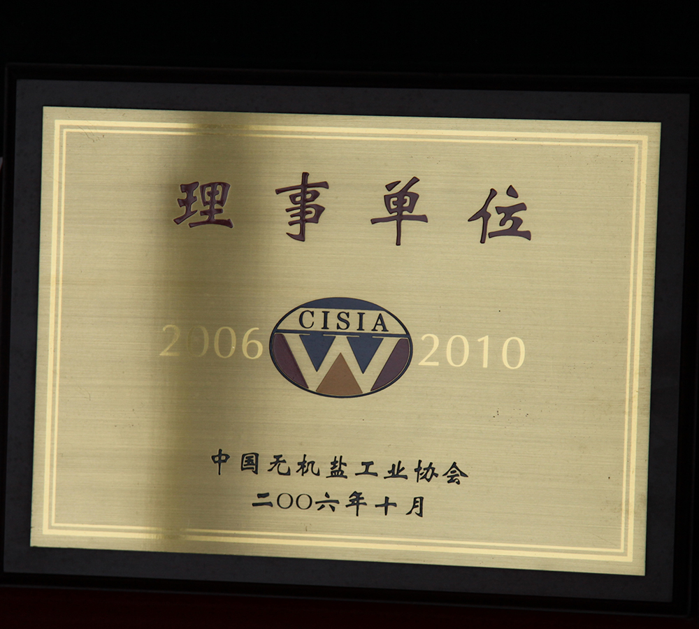 三聚磷酸鈉中國無機鹽工業協會理事